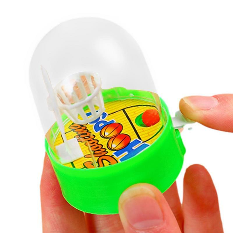 Mini Basketball Game Machine Cute Finger Basketball Game Handheld Finger Ball Relieve Stress Toys for Kids Holiday gifts