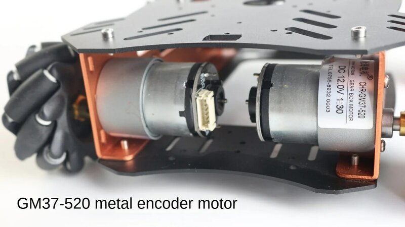 Smart Mecanum Wheel Robot Car para Arduino Robot, RC Tank, Kit DIY com Motor Encoder, Ps2 Handle, Project Starter Kit, 20Kg de carga