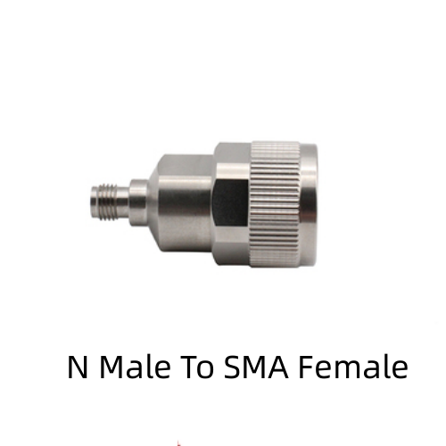 Connecteur de test haute fréquence en acier inoxydable, 18G, adaptateur N vers SMA mâle femelle vers SMA mâle femelle