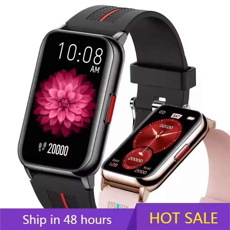 2024 New Female Smart Band Women Sport Bracelet Heart Rate Tracker Monitor Blood Pressure Smart Watches For Iphone Android IOS