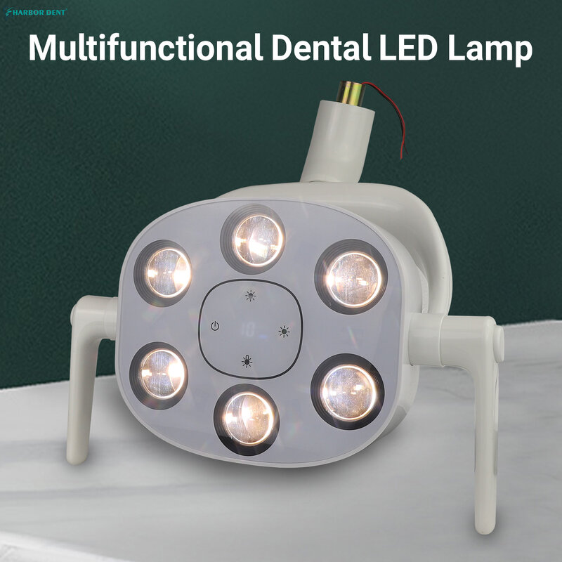 LED wielofunkcyjny Dental bezcieniowy czujnik światła sprzęt stomatologiczny lampa operacyjna Dental Implant krzesło