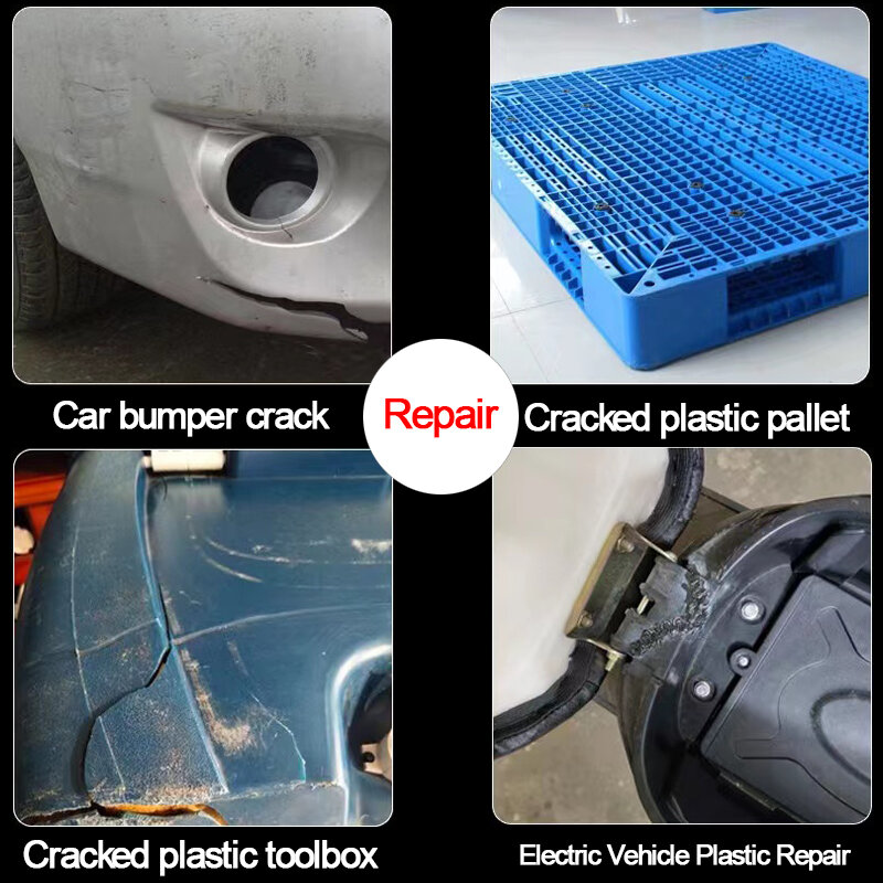 70W Hete Nietmachine Plastic Lasser Machine Soldeerbout Auto Bumper Reparatie Kit Werkplaats Pvc Laspistool Garage Spijkers