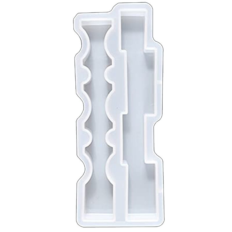 Silicone Resin Mold For Pillar Aromatherapy Candle Soap Wax Making Epoxy Casting Mold For DIY Resin Home Decor