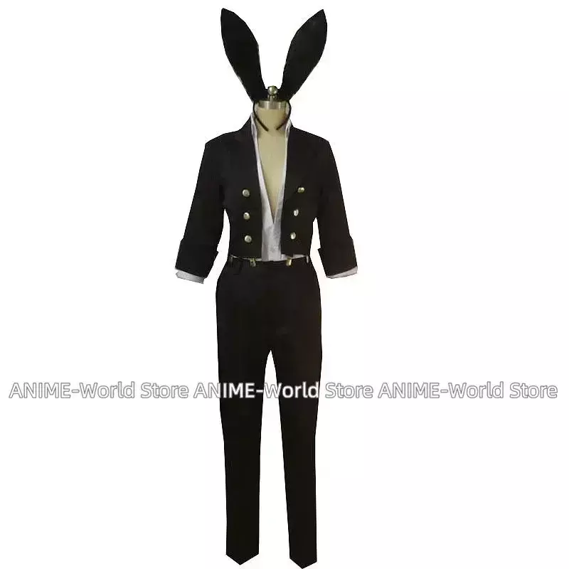 Ten count Kurose Riku shirotani Tadaomi cosplay costume coat with pants and tail ears