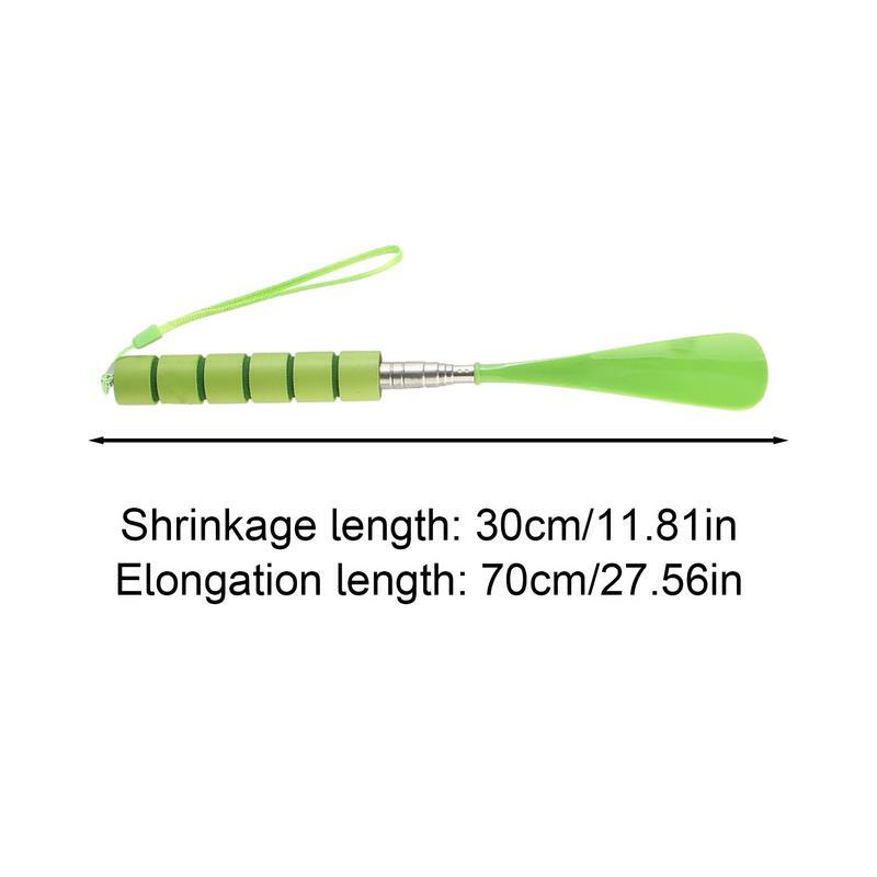 Retractable Shoehorn Shoe Horn Stainless Steel Shoehorn Long Handle Shoehorn Durable Shoe Accessory Lifter Shoes Spoon Shoehorn