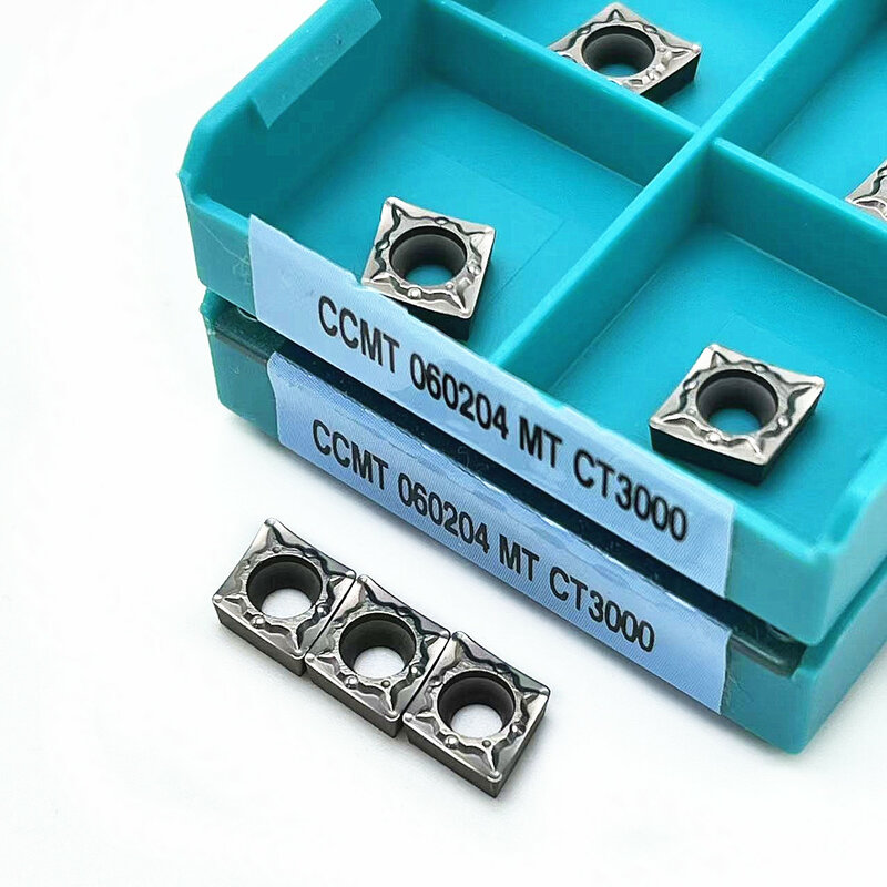 CCMT060204 CCMT09T304 CCMT120404 herramienta de torneado interno inserto de carburo herramienta de torno de alta calidad CNC inserto de torneado de procesamiento de acero