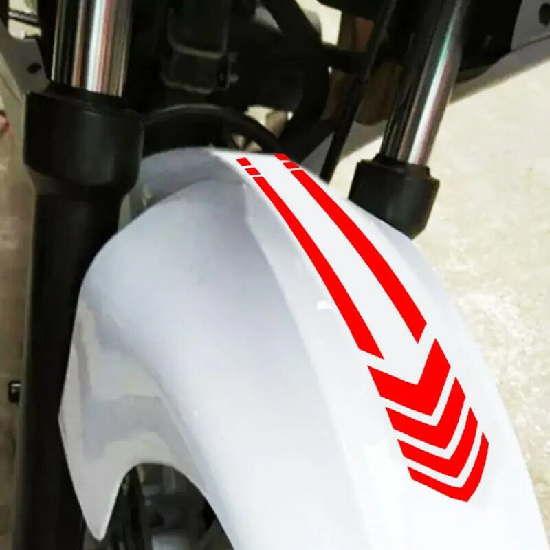 Stiker reflektif sepeda motor, stiker dekoratif modifikasi, stiker tahan air unik dan kreatif
