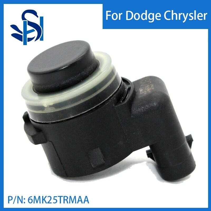 Sensor PDC Sensor parkir warna Radar hitam untuk Dodge Challenger Chrysler Jeep