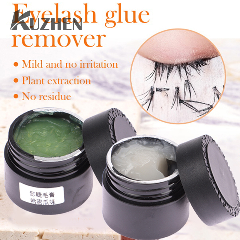 Fruit Flavour Eyelash Glue Remover, Estimulação Zero, Remoção Rápida, Ferramentas de Extensões de Cílios, Fragrância Smell Cream, Maquiagem, 10g