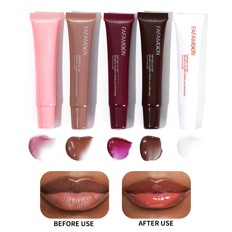 Nuovo specchio idratante lucidalabbra Lip Plumper trucco nutriente rossetto liquido trasparente olio per labbra minerale cosmetico Maquillaje