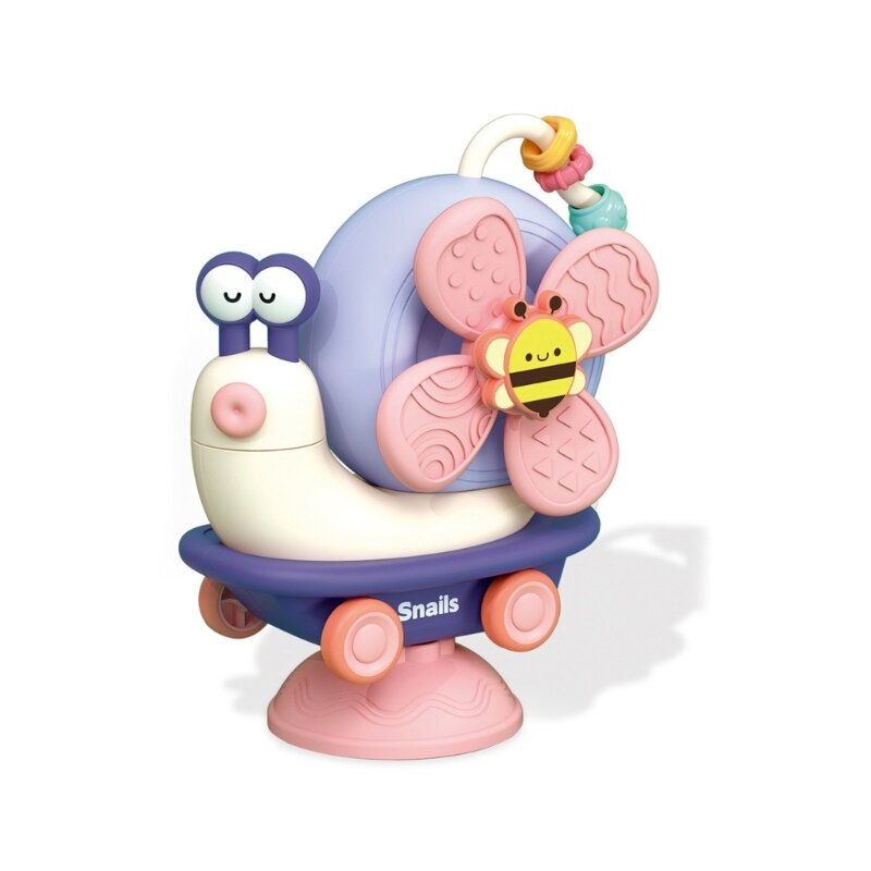 Мультяшная игрушка-спиннер на присоске, сенсорная исследовательская игрушка для купания ребенка, еды, Прямая поставка