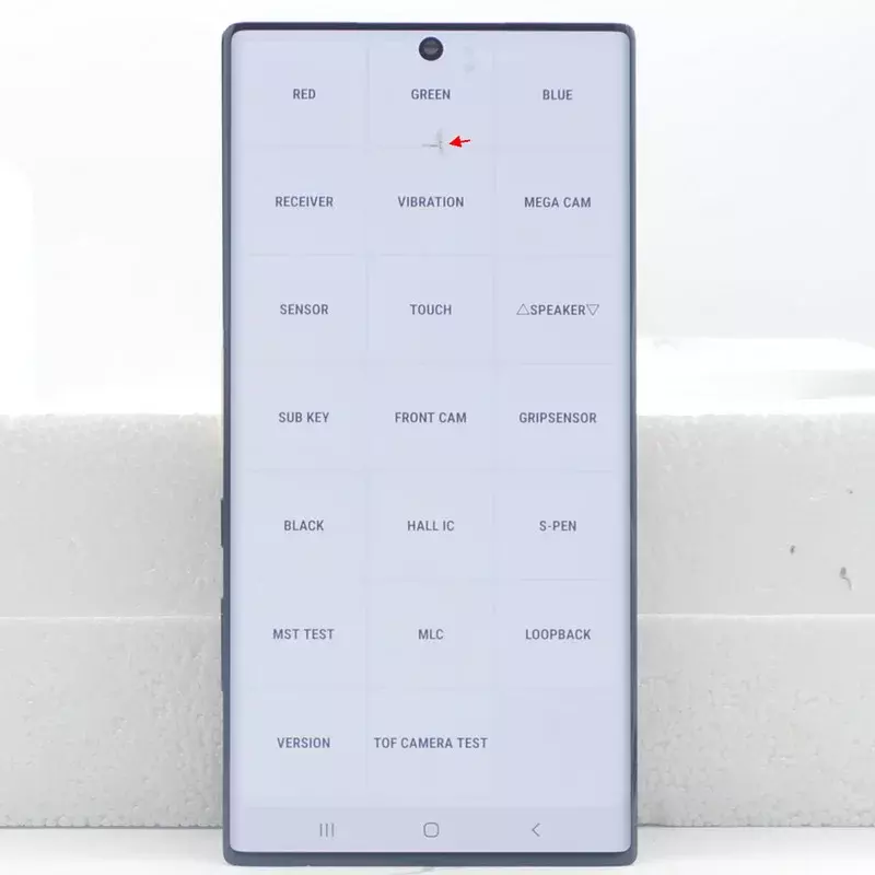 Layar Asli untuk Samsung Galaxy Note10 Plus 5G LCD N975N N975F N975U Layar Sentuh Digitizer Note10 Plus Suku Cadang Pengganti