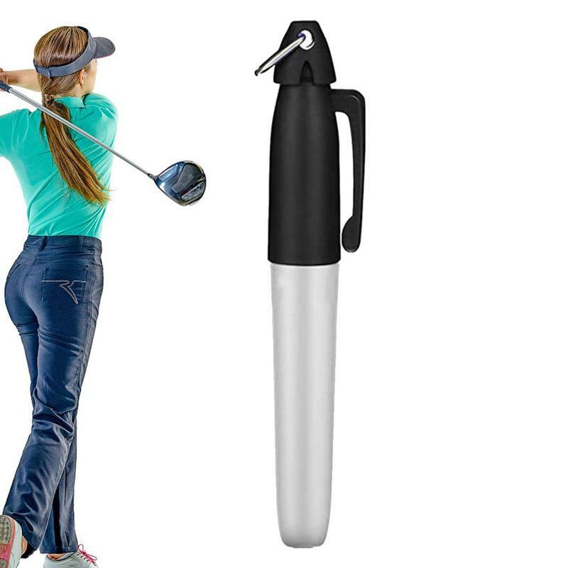 Alat Penyelaras bola Golf, penanda garis bola Golf, alat identifikasi hadiah untuk keluarga dan teman Golf