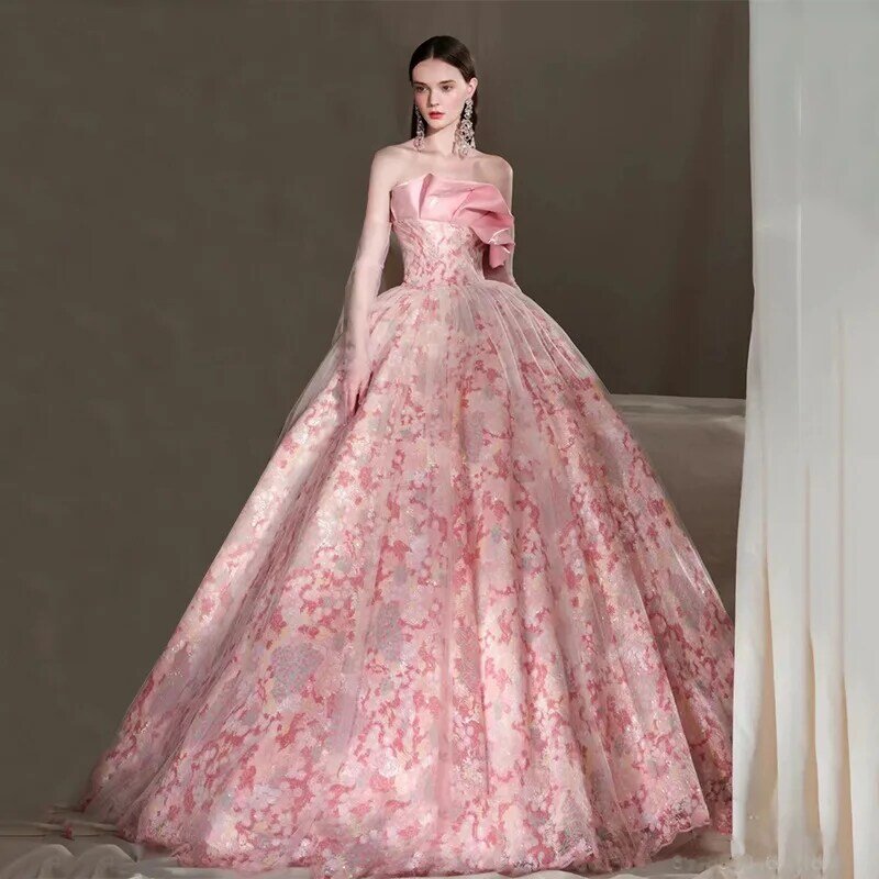 Luksusowa suknia damska luksusowa suknia wieczorowa wieczorowa elegancka suknie balowe 2023 luksusowa suknia suknie balowe formalne wesele