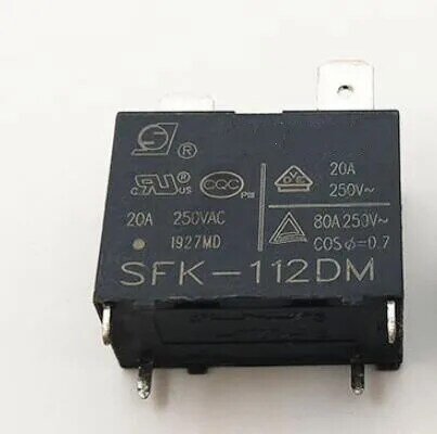 20pcs 릴레이 SFK-112DM 12VDC 20A 250VAC 4 핀