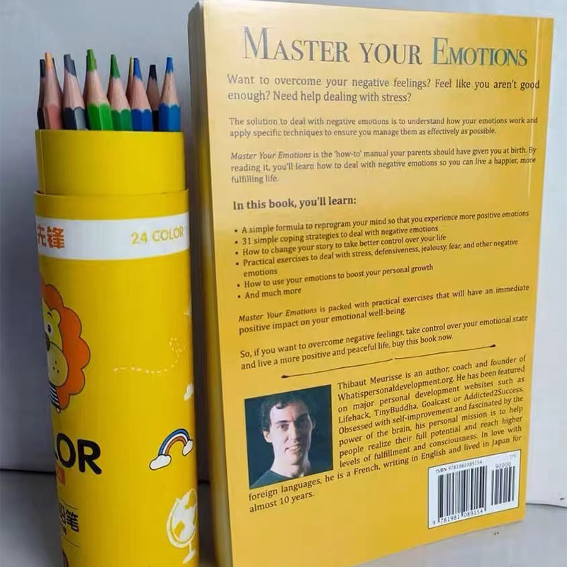 Master Your Emotions By Thibaut Meurisse Literature inspirador obras para controlar las emociones libro novedoso