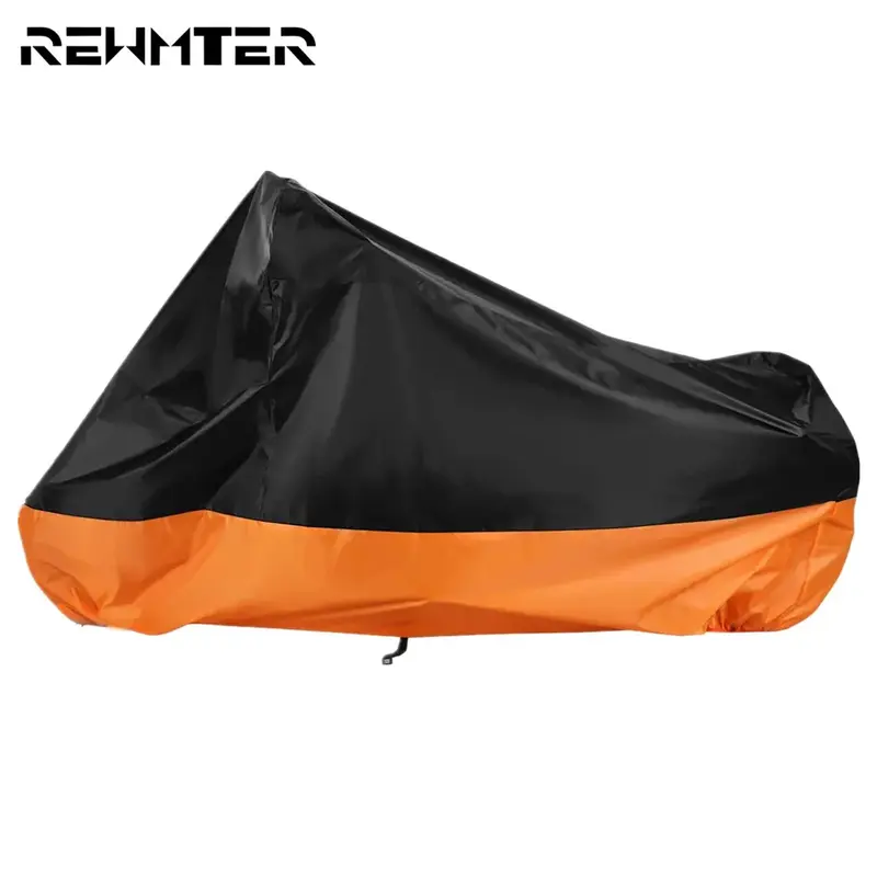 Motorcycle Cover Outdoor Uv Protector Scooter Rain Cover Motors  Rain Dust M L XL XXL XXXL For Harley Touring Sportster Dyna