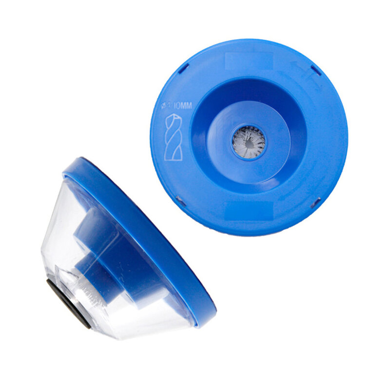 Penutup bor listrik PVC + PP, spons anti debu desain bentuk mangkuk biru lebih nyaman untuk digunakan baru