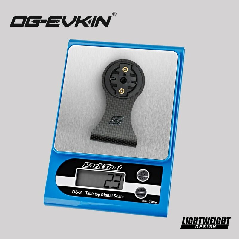 OGEVKIN держатель для велосипеда с Карбоновым креплением для GPS/велосипедного компьютера/камеры/светильник Аксессуары для велосипеда 3K черный