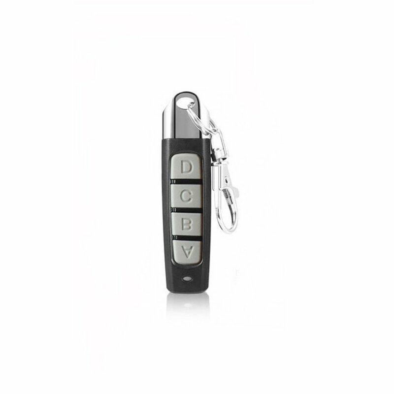 Replika 433MHz Kode Salinan Kunci Mobil Remote Control Pintu Garasi Listrik Kode Tetap Belajar Bergulir 12V 4-Tombol Pemancar