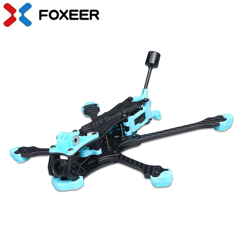 Foxeer-Drone de Carbono com Revestimento Sedoso, MEGA 5, 238mm, 6 ", 269mm, Quadro DC, O3 Walksnail Vista Analógica HDzero, T700