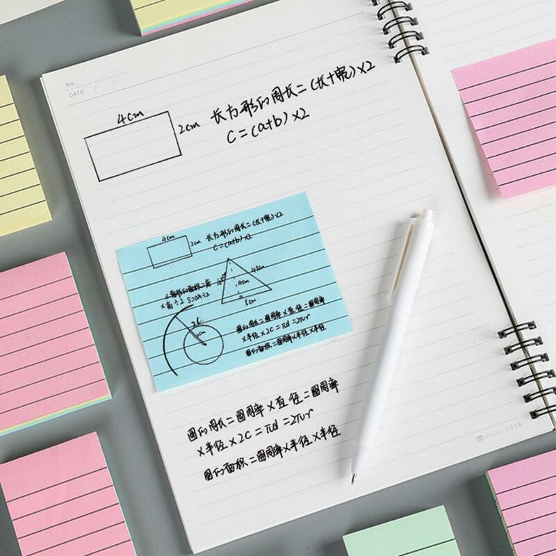 Different Sizes Index Cards Color Index Cards 400 Sheets Sticky Notes Set with Great Stickiness Smooth Writing Solid for Office