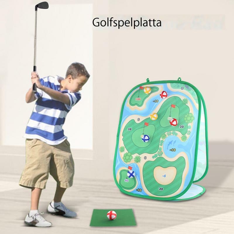 Family Fun Outdoor Golf Training Mat Swing Detection Practice colpire Aid Game Pad per tappetino da allenamento giocattoli sportivi per adulti bambini