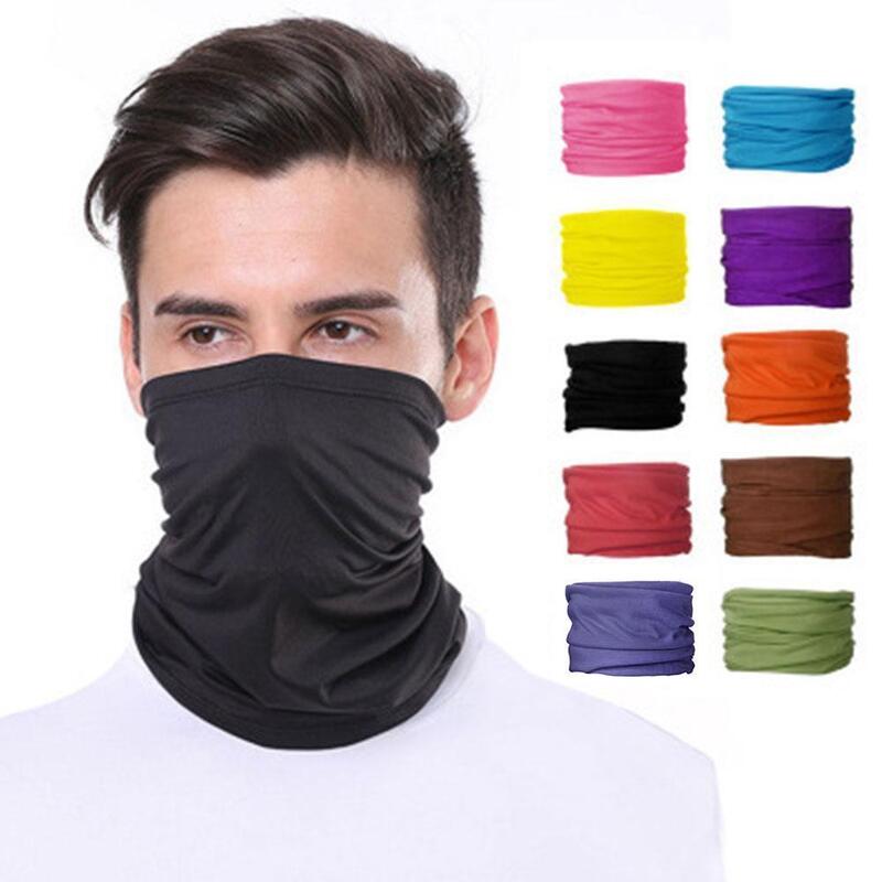 Multifunctional Outdoor Sport Magic Scarf Face Neck Cover Head Wrap Anti UV Breathable Warmer Windproof Fishing Cycling Headband