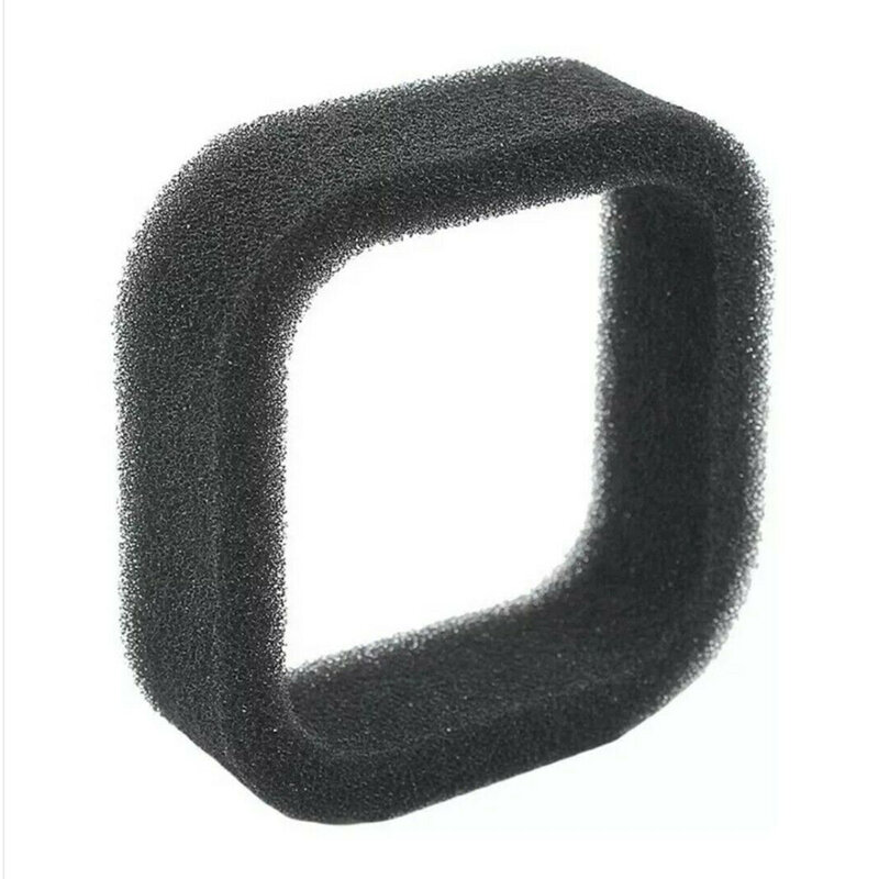 5pcs Black Air Filter Filter Sponge Garden Power Tools Accessories Lawn Mower Trimmer Strimmers Replacement Parts 50mm X 43mm