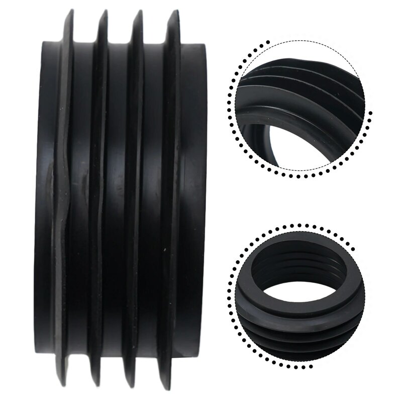 Durable Rubber Cone Seal for Geberit Low Level Flush Pipe  42mm  2pc Set  Enhance the Lifespan of Your Plumbing System