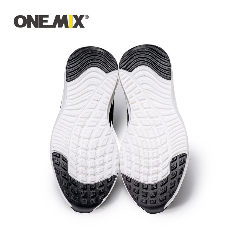Onemix tênis de corrida masculino tendência leve sapatos casuais ao ar livre tênis de caminhada feminino