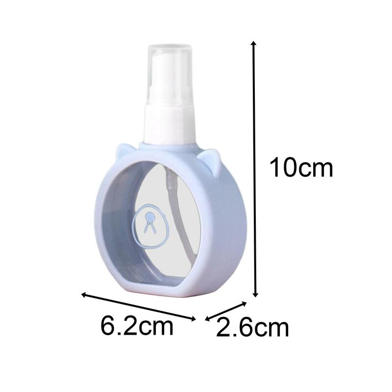 Garrafa Mini Spray Azul, Durável para Soluções de Limpeza Skincare Maquiagem Loção, 55ml, 2 pcs