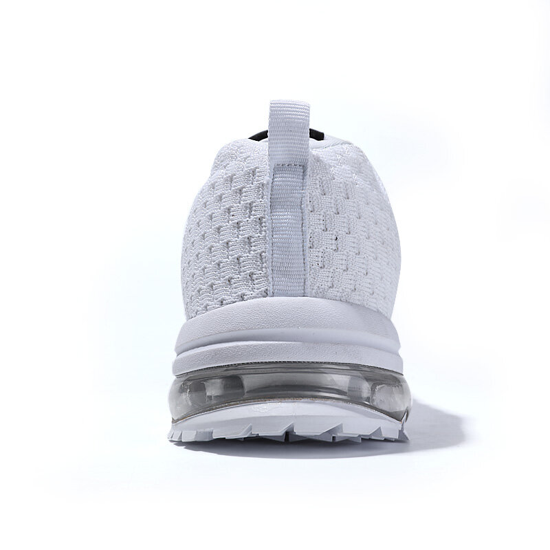Scarpe da corsa estive con cuscino d'aria calda per uomo donna Sneakers bianche scarpe da maratona traspiranti scarpe da ginnastica scarpe sportive per coppie 36-46