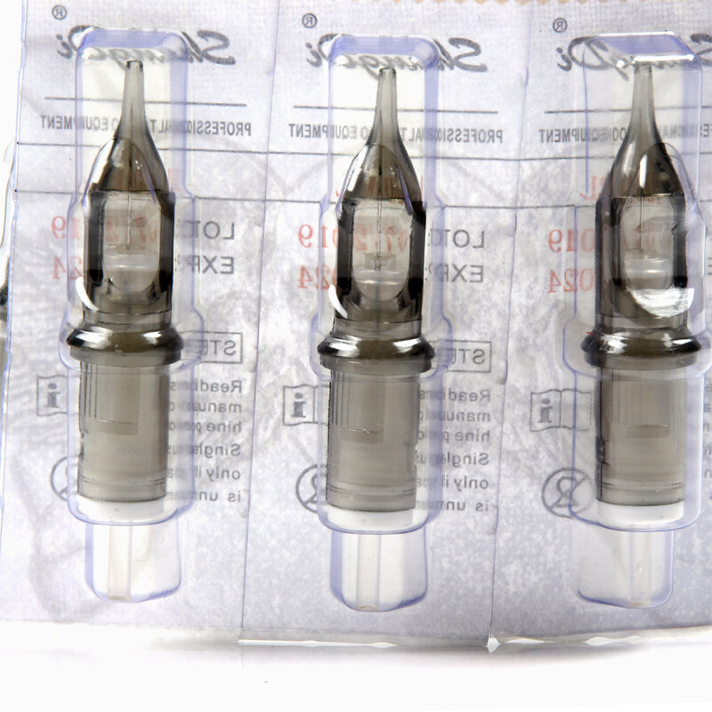 Professional Disposable Tattoo Cartridges Needle 10pcs RL/M1/RM Semi-Permanent Eyebrow Lip Makeup Needles For Tattoo Machine Pen
