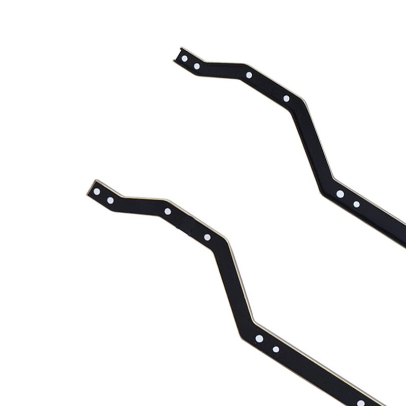 Piezas de Repuesto de marco lateral de viga de chasis de latón para TRX4M 1/18 RC Crawler, accesorios de actualización de coche, 2 piezas, 37G