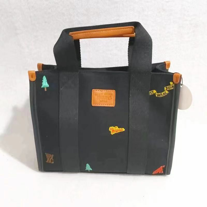 New Golf Handbag Canvas Bag Shoulder Bag Casual Handbag Portable Straddle Bag