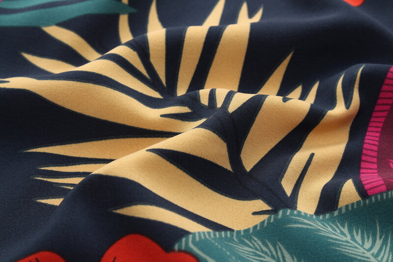 Hijaiian-Ensemble chemise et short à manches courtes pour homme, streetwear surdimensionné, col rabattu, boutons, mode décontractée, plage, été, 2 pièces