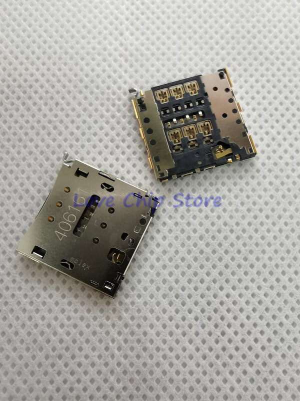 10 pces 505020-0692 5050200692 conector para cartões micro sim sem bandeja de cartão smt 6pin 6p novo e original