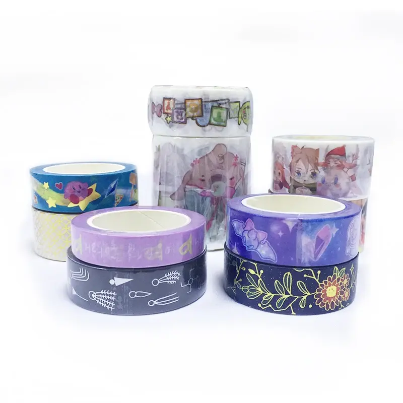 Customized productChina Factory Supplies Arts & Crafts Multi-color Custom Make Washi Tape