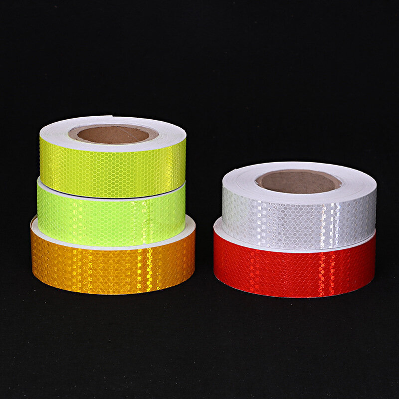 5cm*100cm Car Reflective Sticker Self Adhesive Warning Safety Reflection Tape Bicycle Accessories