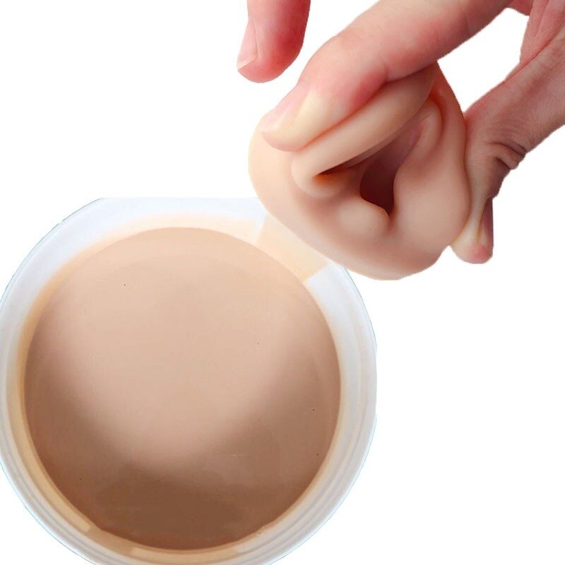 Protesi e dita in silicone di colore della pelle umana in silicone liquido per realizzare stampi per parti del corpo, silicone bicomponente