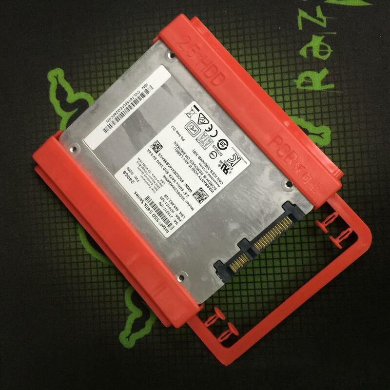 Hard Drive Mounting Tray Useful 2.5 Inch to 3.5 Inch Hard Disk Stand Lightweight Hard Disk Drive Holder for Cooling Fan