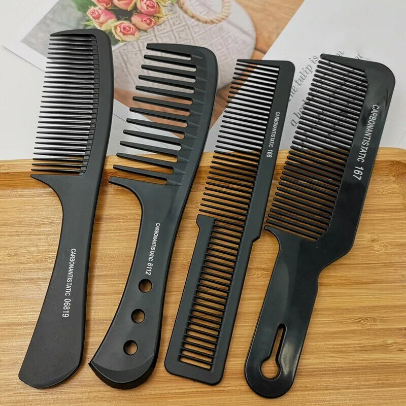Professional Salon Barber Hair Cutting Comb Women Mens Hair Styling Comb High Quality Thicken Hair Comb Hairdressing Hair Brush