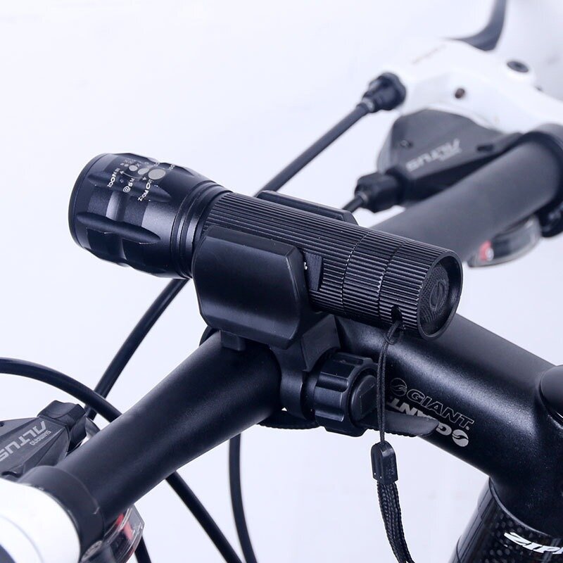Support de lampe de poche LED pour vélo, lanterne de vélo, lampe torche, pince de montage, lampe de vélo, pièces d'installation d'appareil, support rapide