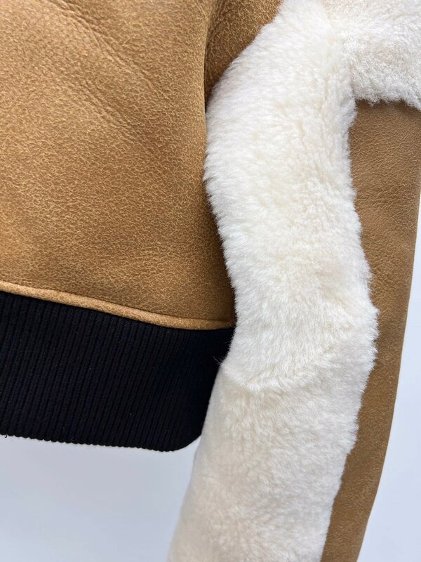 Новинка 2023, зимняя женская куртка, меховой цельный дизайн, высокое качество, модный темперамент, тонкий, мягкий и удобный