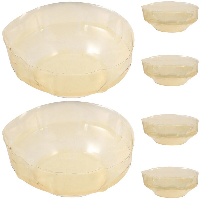 6 Pcs Smoke Dust Cover Alarm Protective Clothing Covers for Cooking Hole Plate Plastic