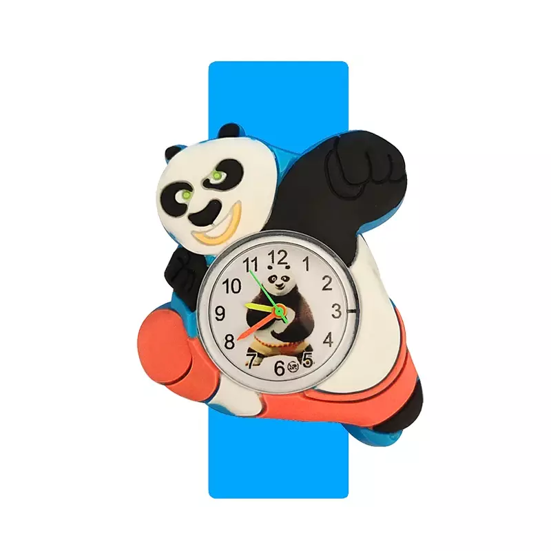 Orologio per bambini a buon mercato Cartoon Anime Toy 1-9 anni orologio al quarzo per bambini Baby Learn Time Clock Girls Boys Slap Patting orologio da polso