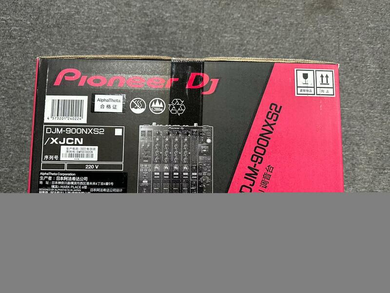 Original djm 900nxs 2 pioneiro dj barra disc player DJM-900NXS2 digital dj mixer console