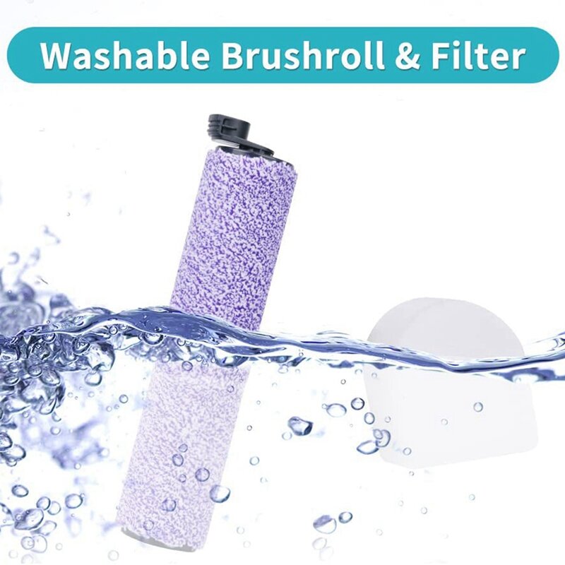 WD201 Brushroll Foam Filter Replacement For Shark WD101 WD201 Hydrovac Cordless Pro XL 3 In 1 Vacuum Cleaner