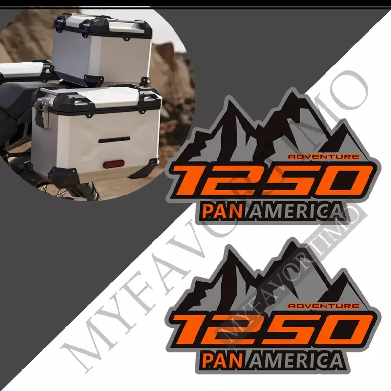 Motorcycle Decals For HARLEY Pan America 1250 Aluminum Luggage Cases Trunk Panniers Protector Adventure